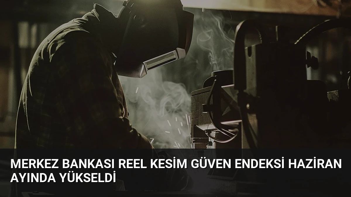 Merkez Bankası Reel Kesim Güven Endeksi Haziran Ayında Yükseldi