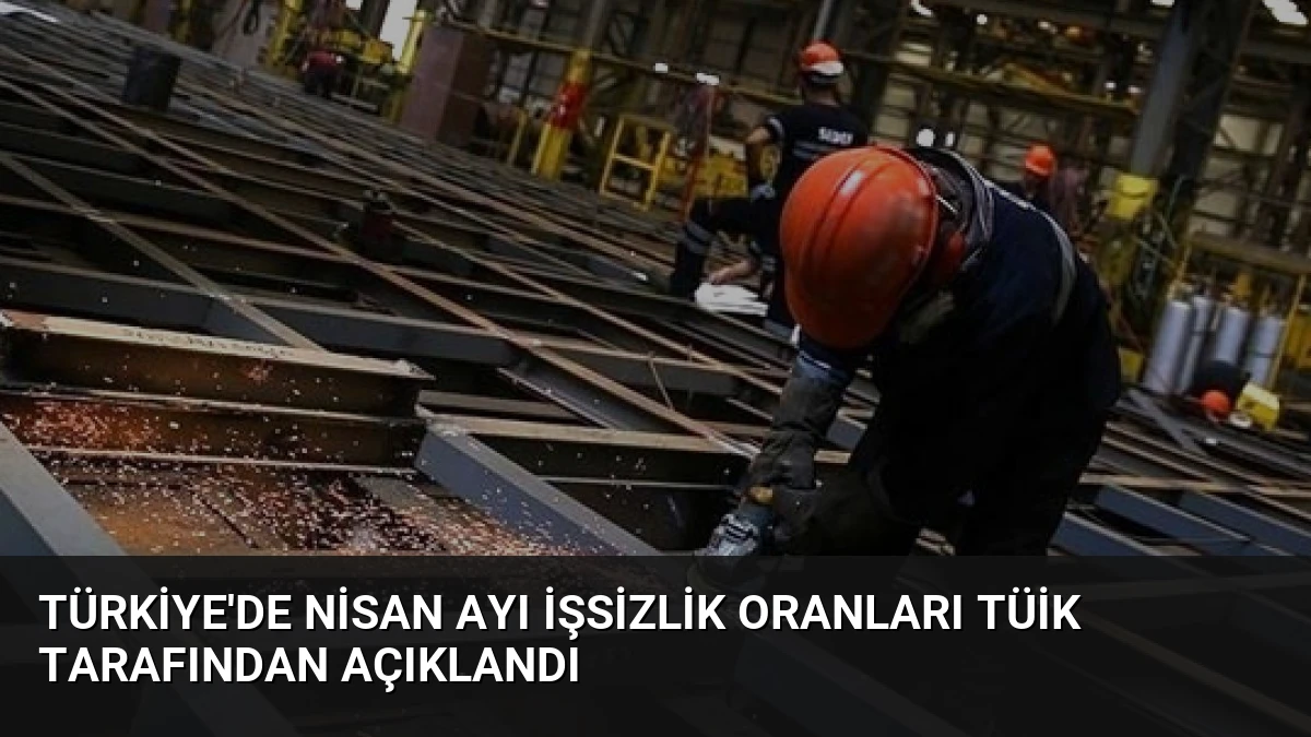 Türkiye’de Nisan Ayı İşsizlik Oranları TÜİK Tarafından Açıklandı