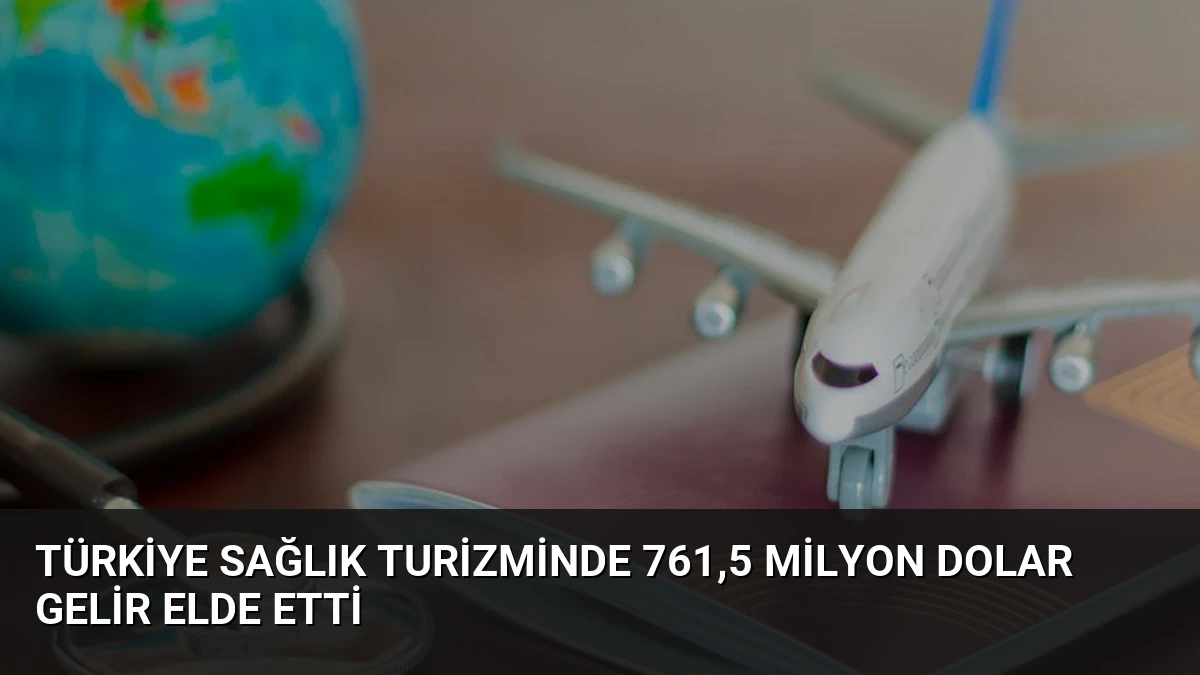 Türkiye Sağlık Turizminde 761,5 Milyon Dolar Gelir Elde Etti